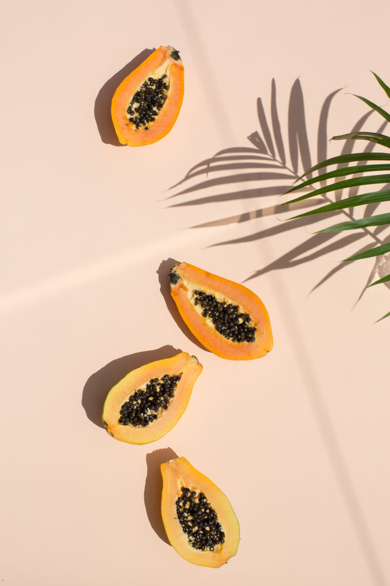 Creamy Papaya and Banana Protein Smoothie